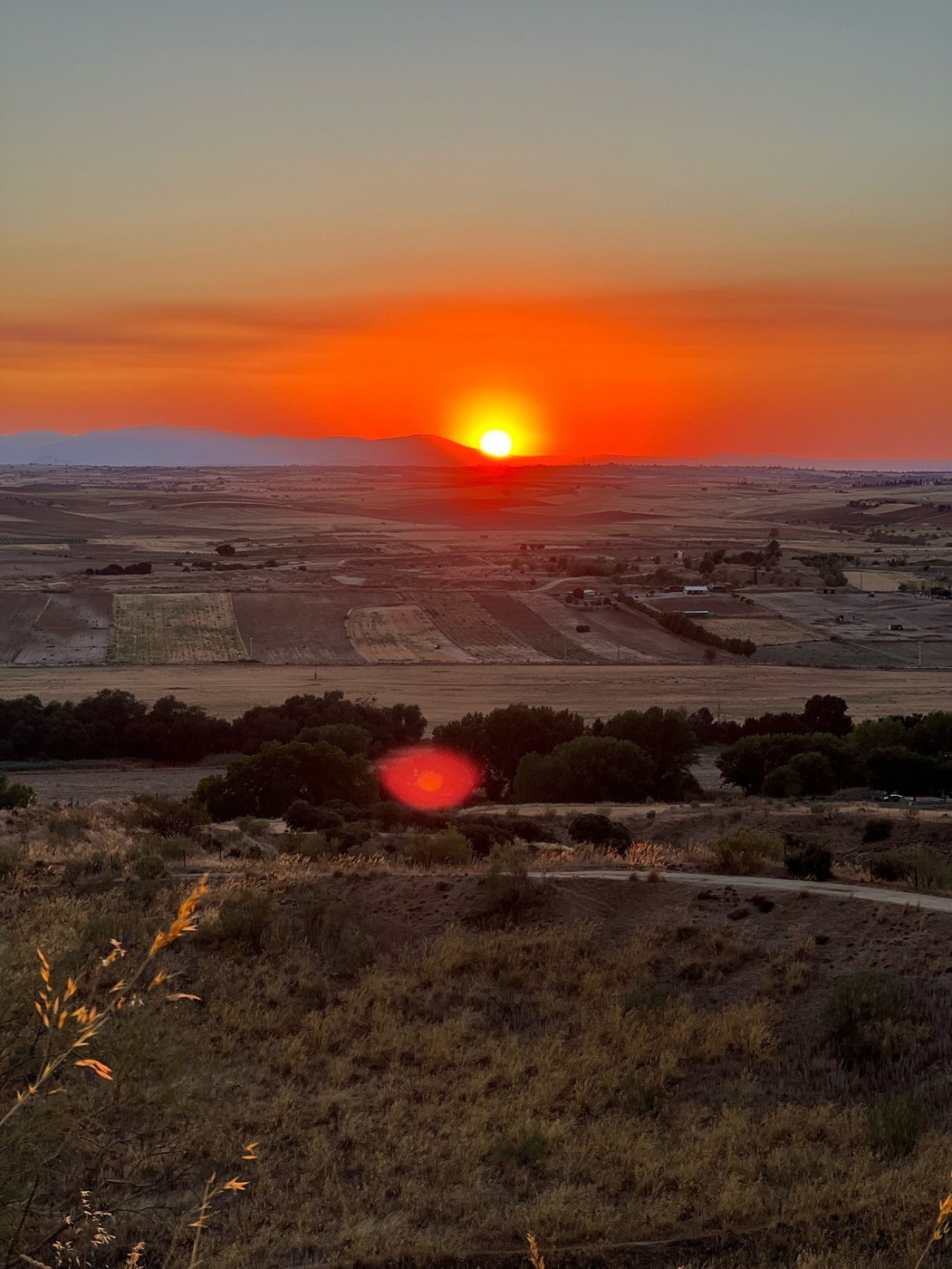 Atardecer cercano